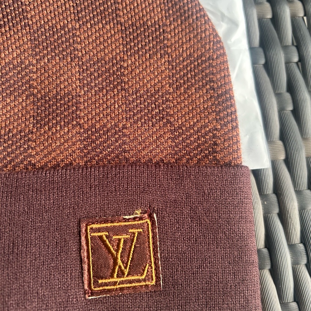 Louis Vuitton Brown Patterned Hat - image 3